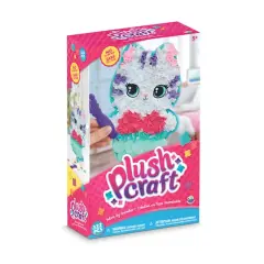 PlushCraft&trade; Catty Cushion Fabric by Number Kit