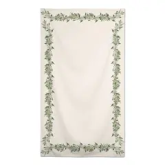 8.5ft. Watercolor Leaf Garland Tablecloth