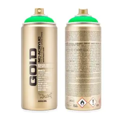 Montana&trade; Cans GOLD Flash Color Spray Paint, 400mL F6000 Acid Green