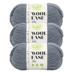 3 Pack Lion Brand&reg; Wool-Ease&reg; DK Yarn Slate