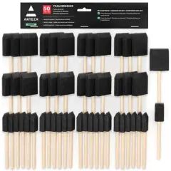 Arteza&reg; 1" & 2"Foam Brushes