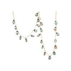 Hello Honey&reg; 6ft. Multicolor Mercury Glass Ball Ornament Garland