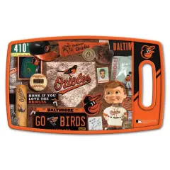 MLB Retro Series Cutting Board Baltimore Orioles