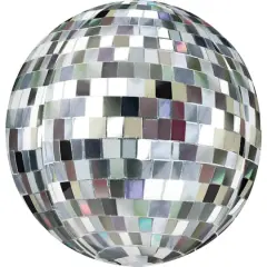 Orbz&reg; 16" Disco Ball Foil Balloon