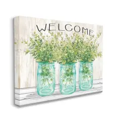 Stupell Industries Country Greenery Welcome Wall Accent