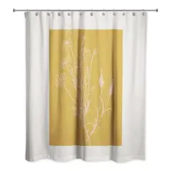 Sunset Florals Shower Curtain