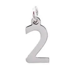 Sterling Silver Number Charm by Bead Landing&trade; 2