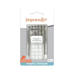 ImpressArt&reg; 3mm Trends Metal Stamps Pack