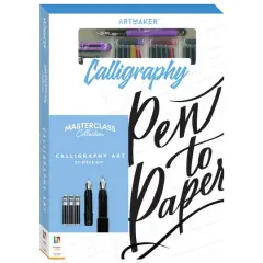 Hinkler Art Maker Masterclass Collection Calligraphy Art Kit