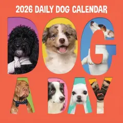 2026 Dog-A-Day Wall Calendar