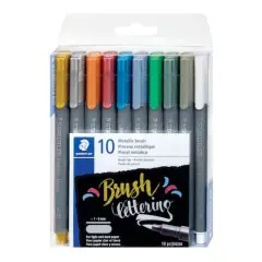 STAEDTLER&reg; Metallic Brush Markers