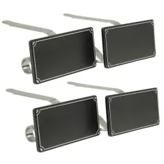 Original MantleClip&reg; With Silver Chalkboard Icons, 4ct.
