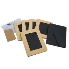 S&S Worldwide&reg; Unfinished 9" Wood Picture Frame, 6ct.