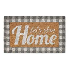 Let's Stay Home Doormat