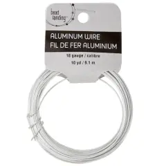 Rhodium 18-Gauge Aluminum Wire By Bead Landing&trade;