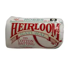 Hobbs Heirloom&reg; 100% Natural Cotton Batting, 120" x 120"