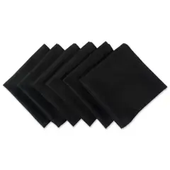 DII&reg; Oversized Napkin, 6ct. Black
