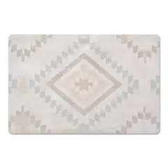 Muted Tribal Pattern Floor Mat