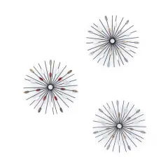 Habitat Decor Starburst Metal Wall Art Set