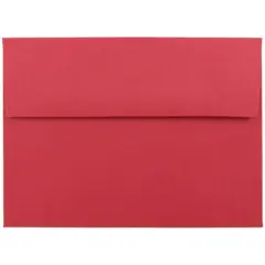 JAM Paper A7 Red Invitation Envelopes