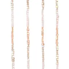 Pink Ombre Glass Cube Beads, 2mm by Bead Landing&trade;