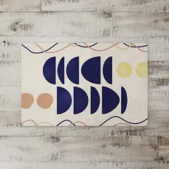 Mod Stacked Shapes 27" x 18" Floor Mat