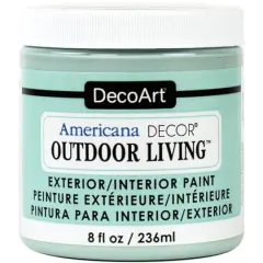 DecoArt&reg; Americana D&eacute;cor&reg; Outdoor Living Paint, 8oz. Frosted Glass