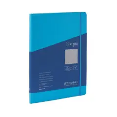 Fabriano&reg; Ecoqua Plus Dotted A4 Hidden Spiral-Bound Notebook Turquoise