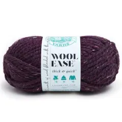 Lion Brand&reg; Wool-Ease&reg; Thick & Quick&reg; Solid Yarn Raisin