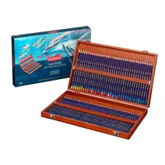 Derwent&reg; Inktense Pencil 72 Color Wood Box Set