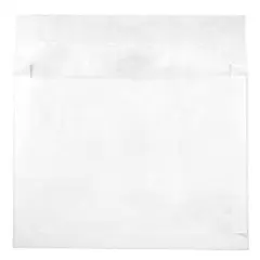JAM Paper White Tyvek&reg; Expandable Peel & Seal Closure Booklet Envelopes, 100ct.
