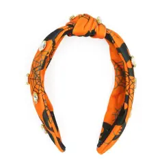 Orange Printed Gem Headband by Celebrate It&trade;