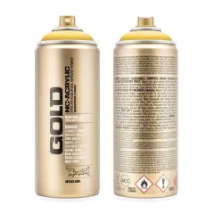 Montana&trade; Gold Acrylic Professional Spray Paint G1210 Yellow Submarine