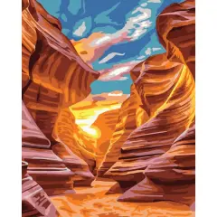 8" x 10" Canyon Paint-by-Number Kit by Artist's Loft&reg;