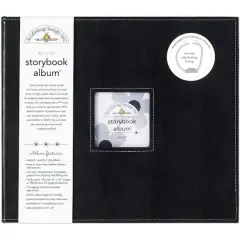 Doodlebug Design Inc.&trade; Storybook Album&trade;, 12" x 12" Beetle Black