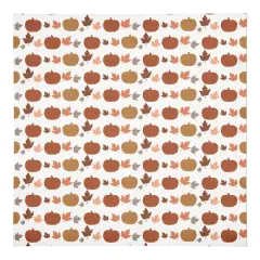 Simple Fall Icons Pattern Cotton Twill Napkin