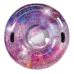 SnowCandy 48" PinkDeep Space Galaxy Glitter Snow Tube