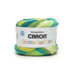 Caron&reg; Cinnamon Swirl Cakes&trade; Yarn Green Flash
