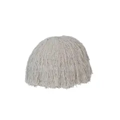 Hello Honey&reg; 12" Cream Cirrus Cotton String Orb Pillow