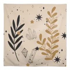 Leaf Crystals 6 58" x 58" Tablecloth