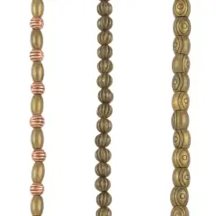Brass & Copper Oxidized Metal Mixed Beads by Bead Landing&trade;