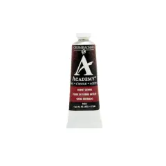 Grumbacher&reg; Academy&reg; Oil Color, 37mL Burnt Sienna