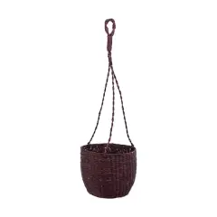 Hello Honey&reg; 8" Hand-Woven Hanging Seagrass Basket Planter