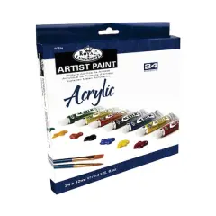 Royal & Langnickel&reg; Acrylic 24 Color Artist Paint Set