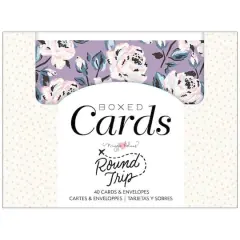 American Crafts&trade; 4.375" x 5.75" Maggie Holmes Round Trip A2 Cards With Envelopes, 40ct.