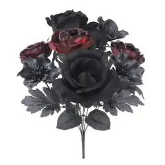 18" Black-Red Rose Bush by Ashland&reg;