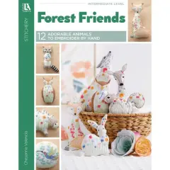 Leisure Arts&reg; Stitchery Forest Friends Book