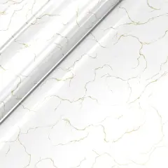 Siser&reg; EasyPatterns&reg; Plus Marble Heat Transfer Vinyl White/Gold