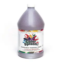 Color Splash!&reg; Liquid Tempera Paint, 128oz. Brown