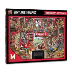 College Barnyard Fans 500 Piece Puzzle Maryland Terrapins